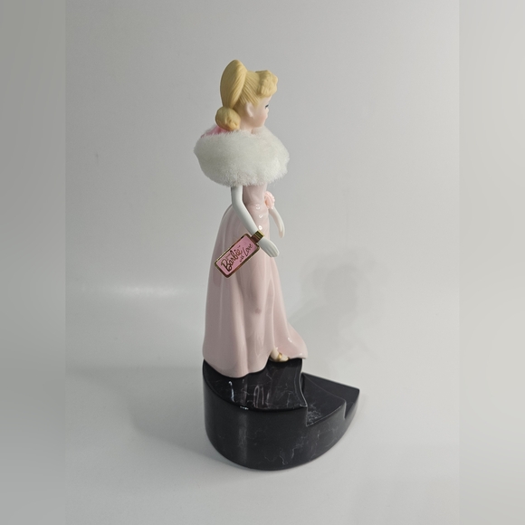 Enchated Evening Barbie Blonde Porcelain Enesco Musical Wind Up Figurine - Picture 9 of 14